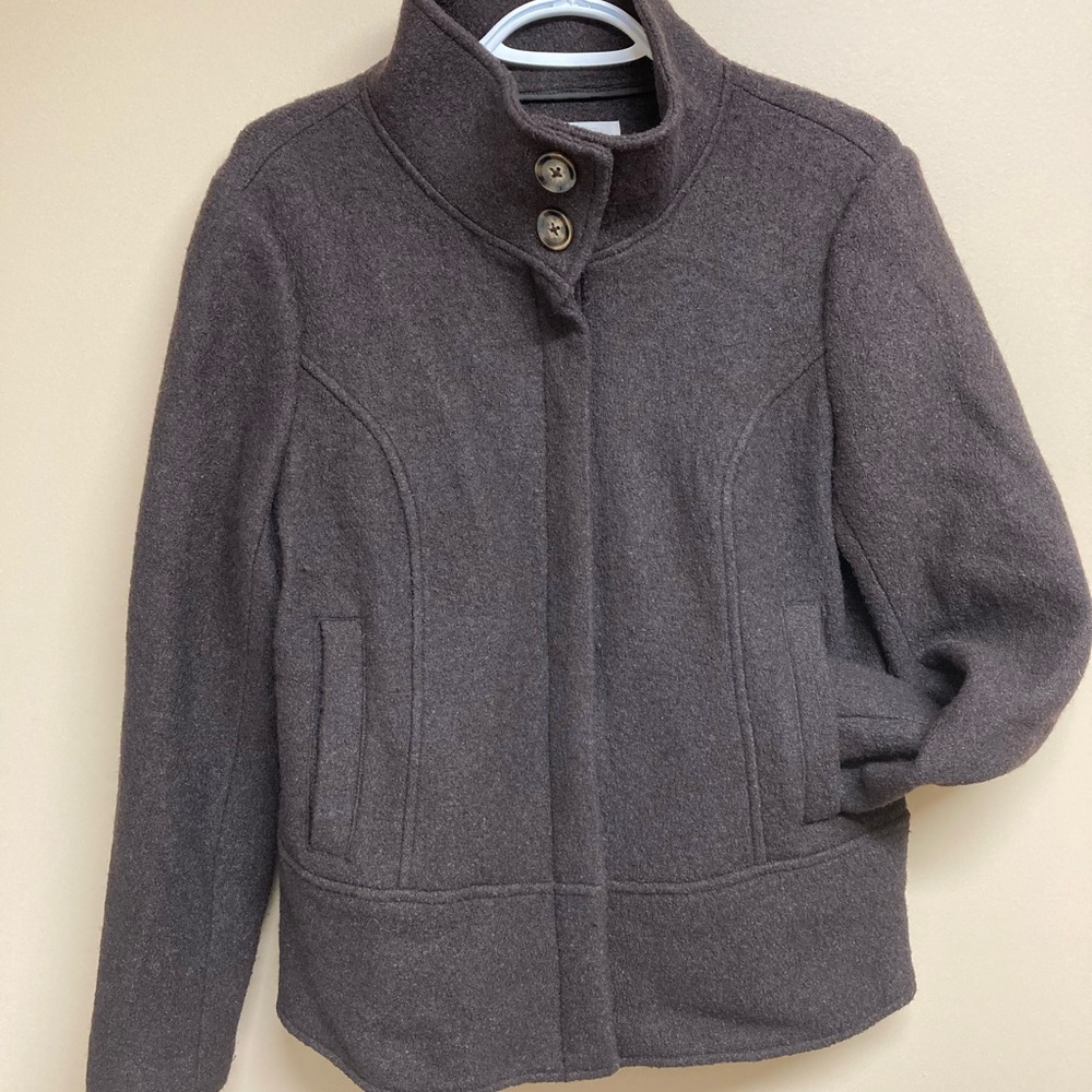Women's Gray Wool Jacket